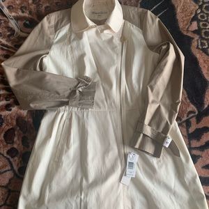 Kenneth Cole Two Tone Trench Jacket